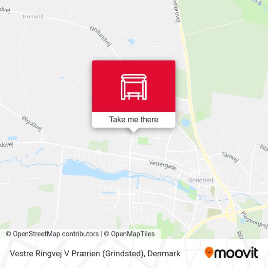 Vestre Ringvej V Prærien (Grindsted) map