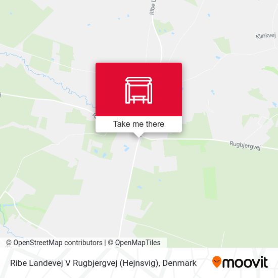 Ribe Landevej V Rugbjergvej (Hejnsvig) map