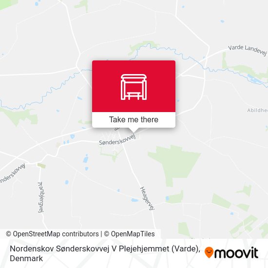 Nordenskov Sønderskovvej V Plejehjemmet (Varde) map