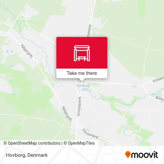 Hovborg map