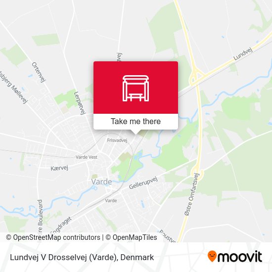 Lundvej V Drosselvej (Varde) map