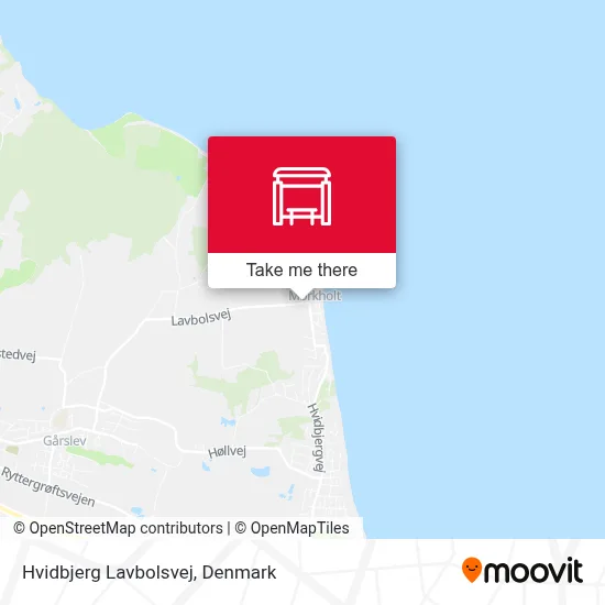 Hvidbjerg Lavbolsvej map