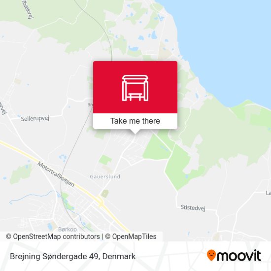 Brejning Søndergade 49 map