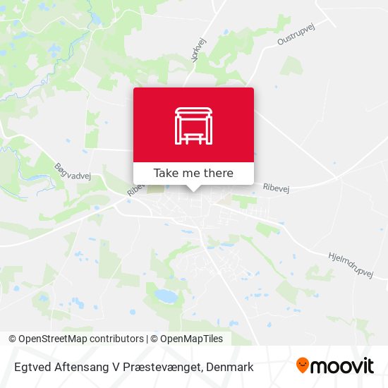 Egtved Aftensang V Præstevænget map