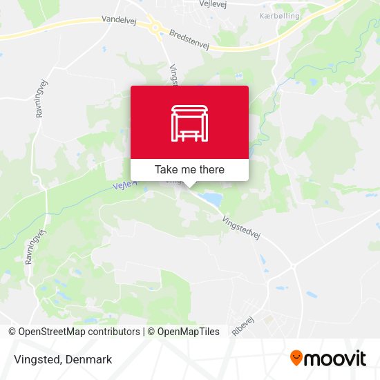 Vingsted map