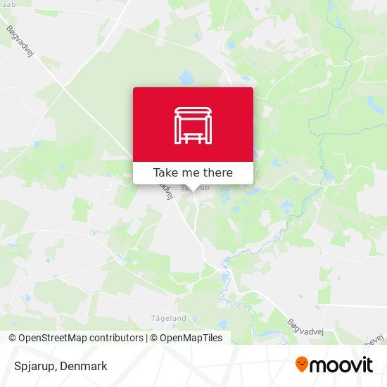 Spjarup map