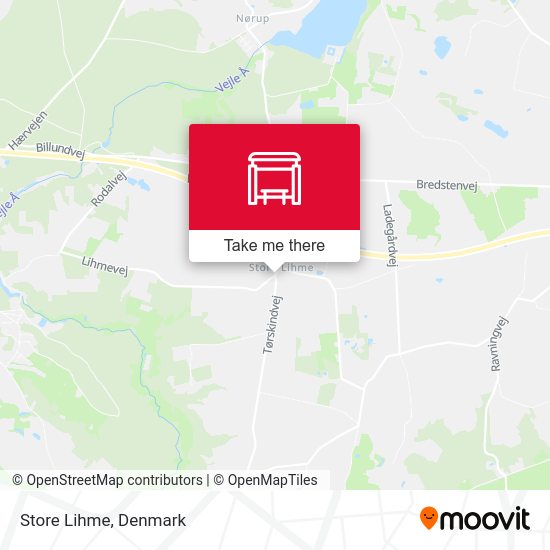 Store Lihme map