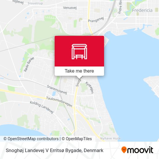 Snoghøj Landevej V Erritsø Bygade map