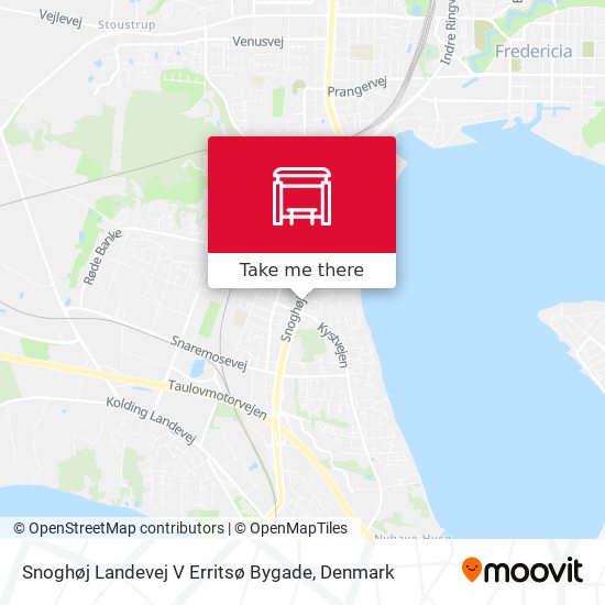 Snoghøj Landevej V Erritsø Bygade map