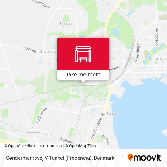 Søndermarksvej V Tunnel (Fredericia) map