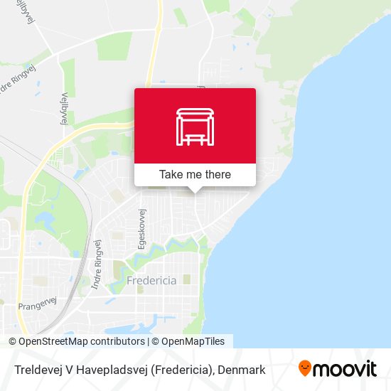 Treldevej V Havepladsvej (Fredericia) map