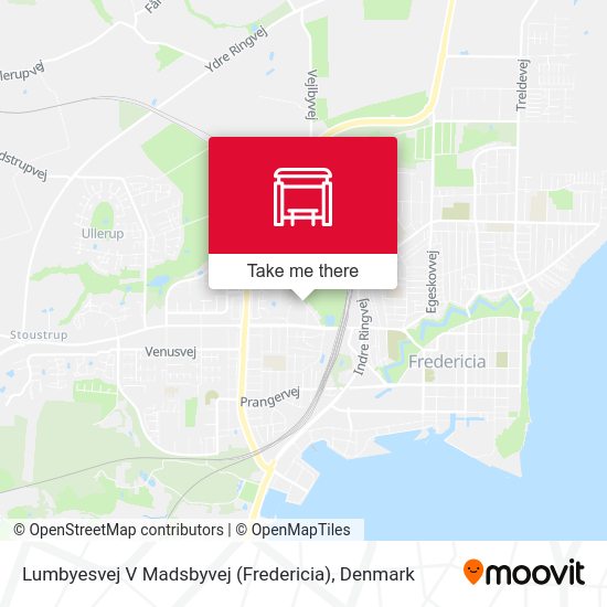 Lumbyesvej V Madsbyvej (Fredericia) map