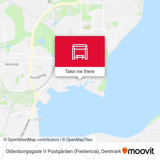 Oldenborgsgade V Postgården (Fredericia) map