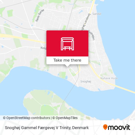 Snoghøj Gammel Færgevej V Trinity map