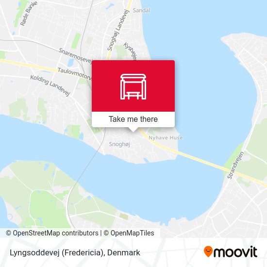 Lyngsoddevej (Fredericia) map