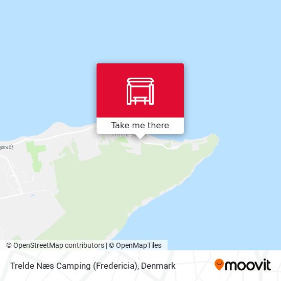 Trelde Næs Camping (Fredericia) map