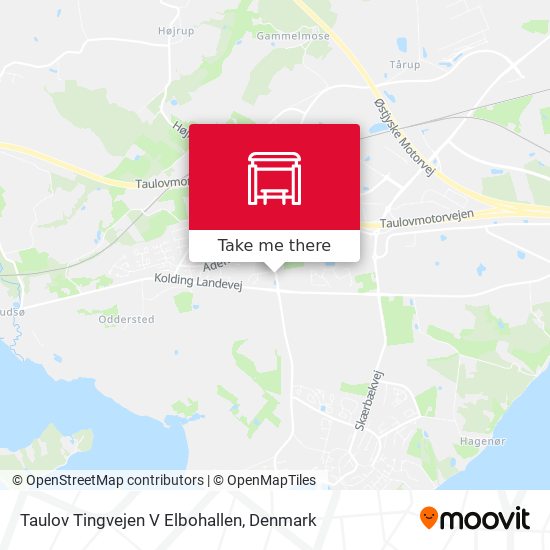 Taulov Tingvejen V Elbohallen map