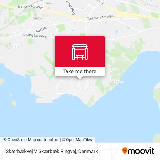 Skærbækvej V Skærbæk Ringvej map