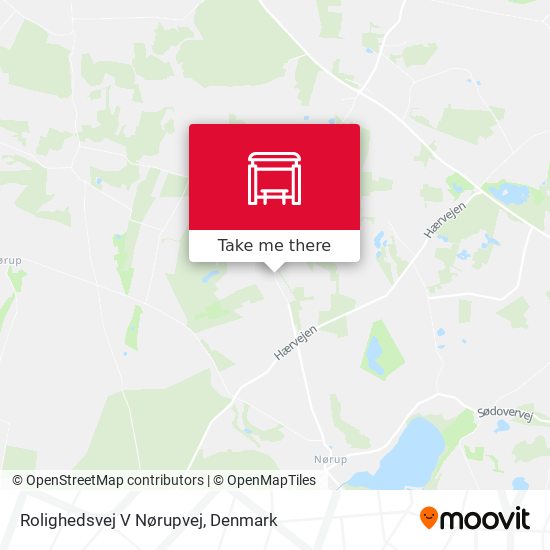 Rolighedsvej V Nørupvej map