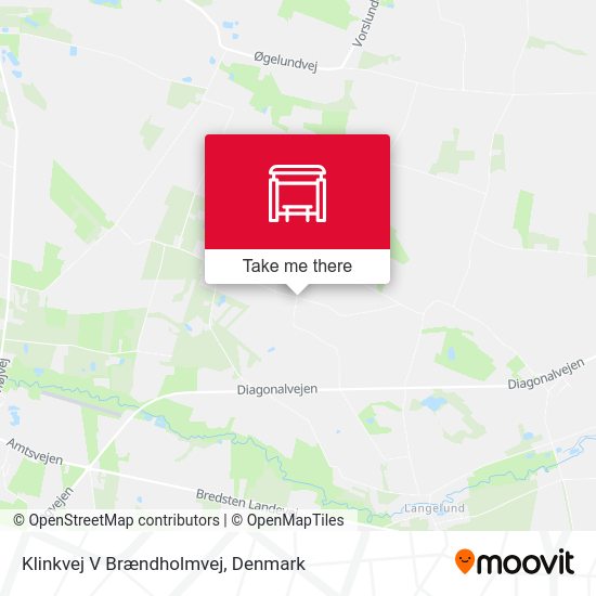 Klinkvej V Brændholmvej map