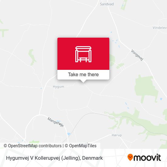 Hygumvej V Kollerupvej (Jelling) map