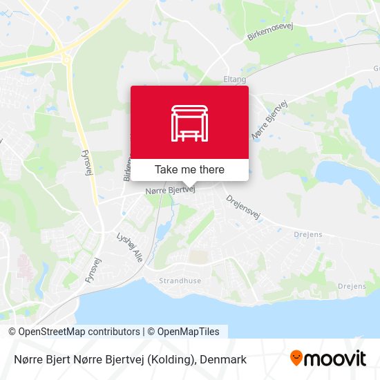 Nørre Bjert Nørre Bjertvej (Kolding) map