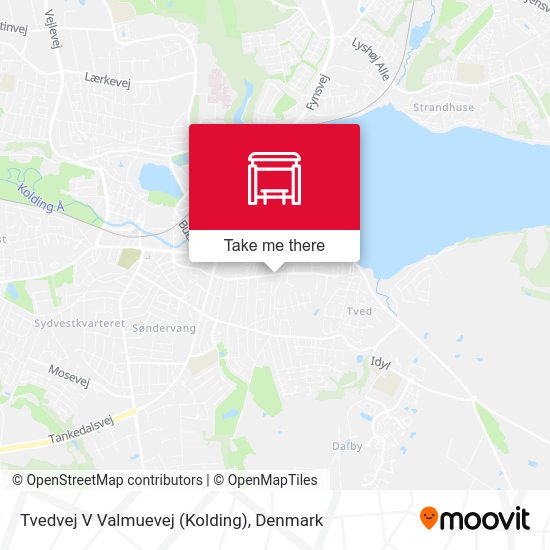 Tvedvej V Valmuevej (Kolding) map