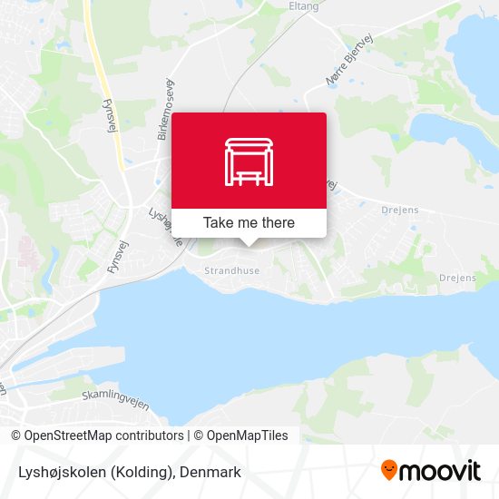 Lyshøjskolen (Kolding) map