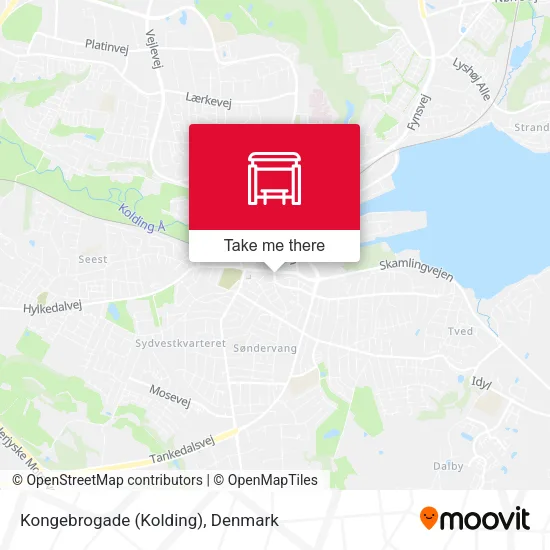 Kongebrogade (Kolding) map