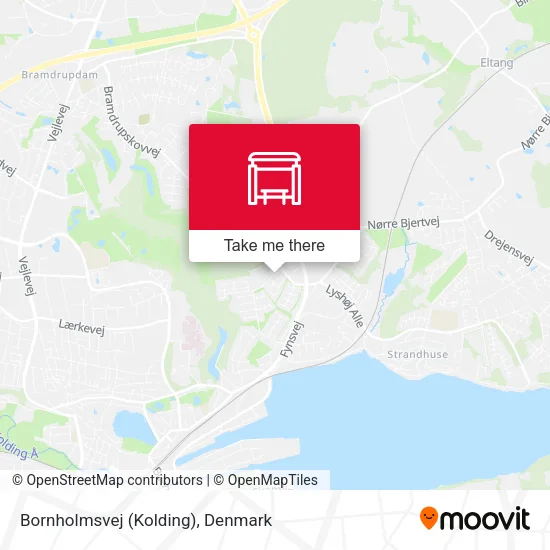 Bornholmsvej (Kolding) map