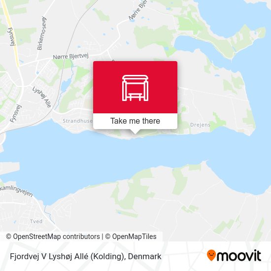 Fjordvej V Lyshøj Allé (Kolding) map