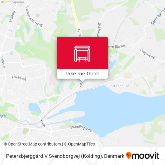 Petersbjerggård V Svendborgvej (Kolding) map