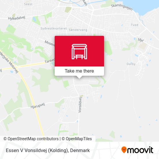 Essen V Vonsildvej (Kolding) map