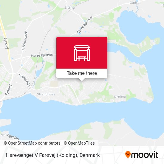 Harevænget V Farøvej (Kolding) map