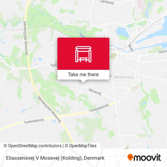 Eliassensvej V Mosevej (Kolding) map