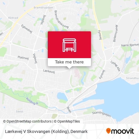 Lærkevej V Skovvangen (Kolding) map