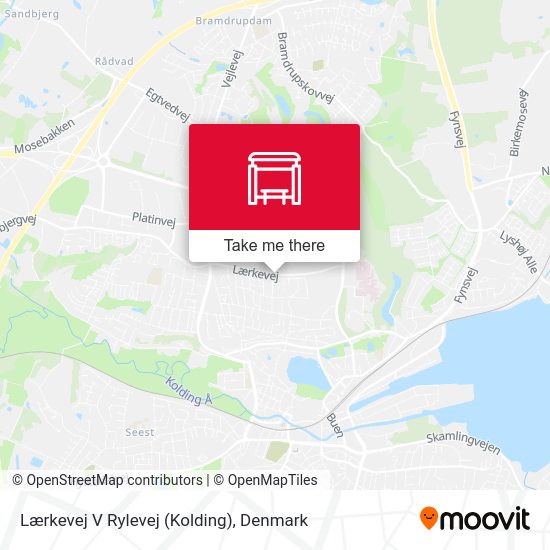 Lærkevej V Rylevej (Kolding) map