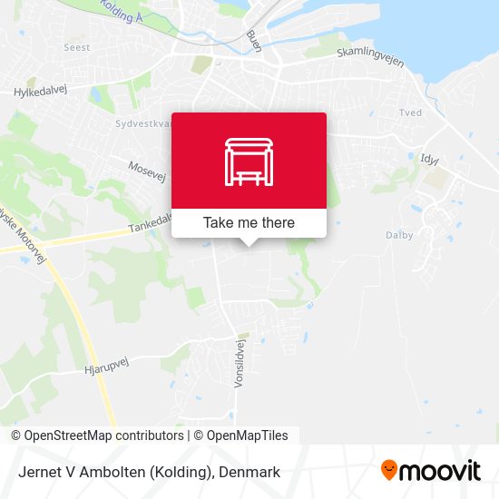 Jernet V Ambolten (Kolding) map