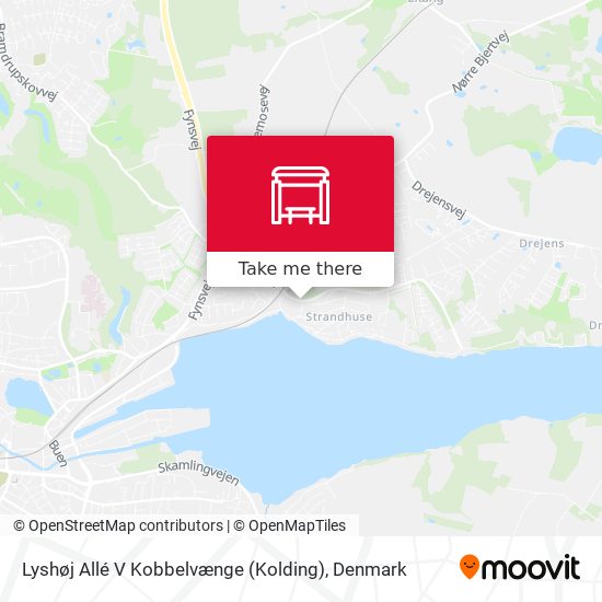 Lyshøj Allé V Kobbelvænge (Kolding) map