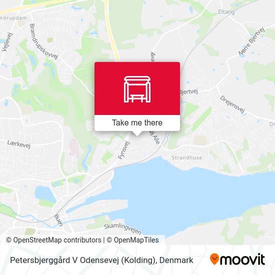 Petersbjerggård V Odensevej (Kolding) map