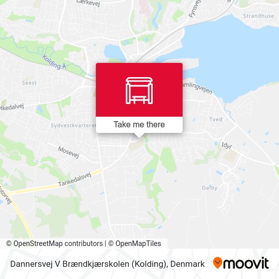 Dannersvej V Brændkjærskolen (Kolding) map