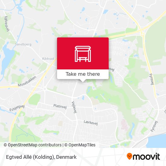 Egtved Allé (Kolding) map