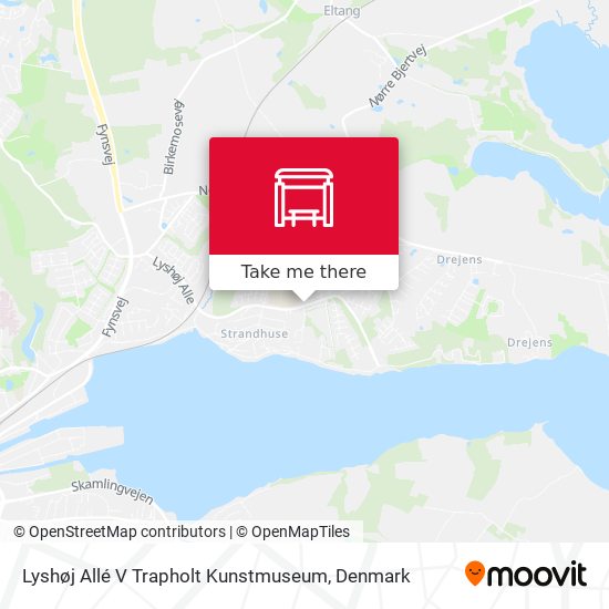 Lyshøj Allé V Trapholt Kunstmuseum map