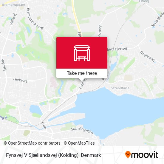 Fynsvej V Sjællandsvej (Kolding) map