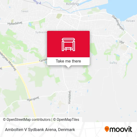 Ambolten V Sydbank Arena map