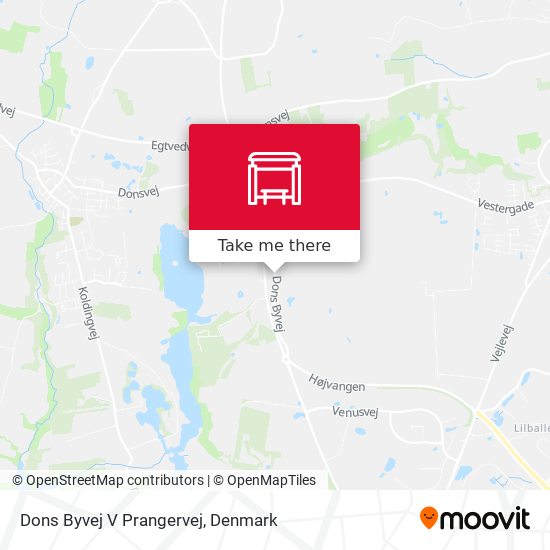 Dons Byvej V Prangervej map