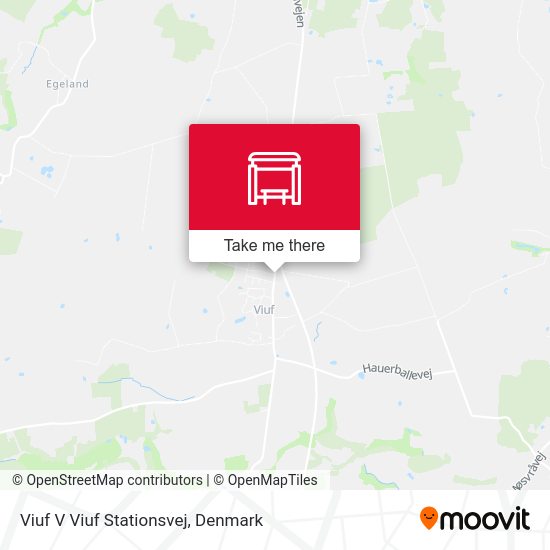 Viuf V Viuf Stationsvej map