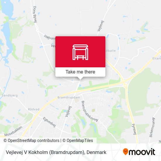 Vejlevej V Kokholm (Bramdrupdam) map