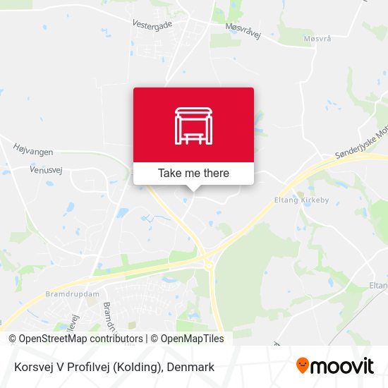 Korsvej V Profilvej (Kolding) map