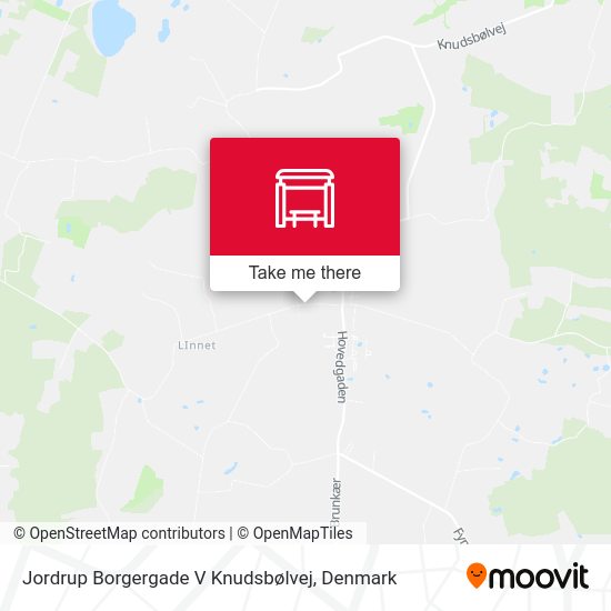 Jordrup Borgergade V Knudsbølvej map